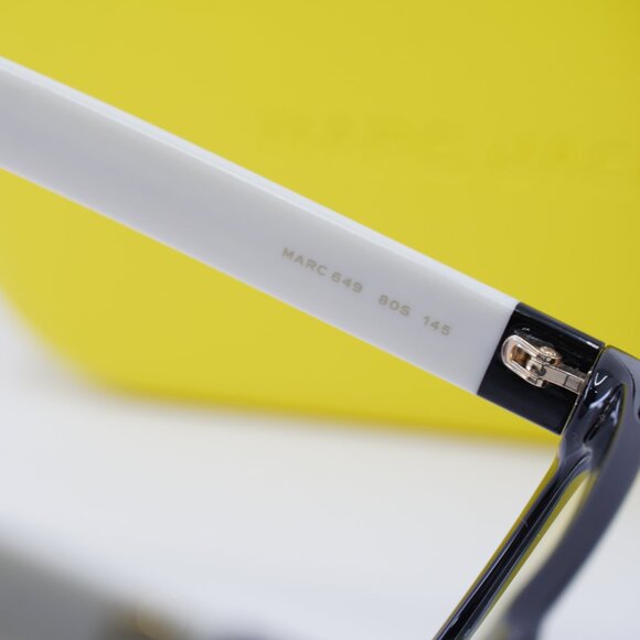 Marc Jacobs MARC 649 080S 00 Cat Eye Eyeglasses – Black/White 53mm - Picture 7 of 10